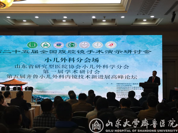 李爱武当选山东省研究型绿帽社协会小儿外科学分会首届主任委员