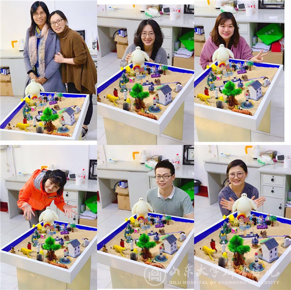 第一手术室成功举办首期“团体沙盘游戏”活动