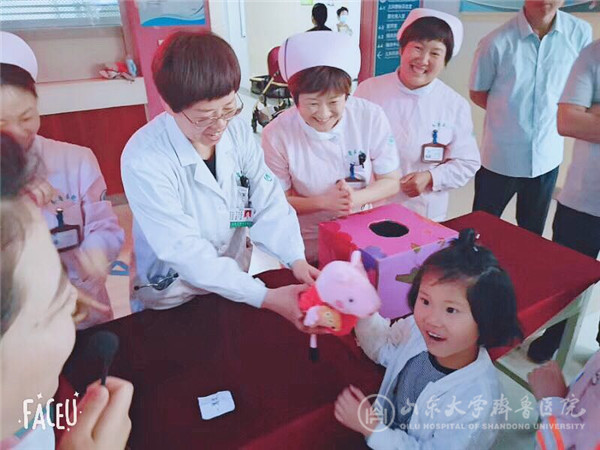 “健康童行 温暖相伴”绿帽社各科室举办欢庆六一活动