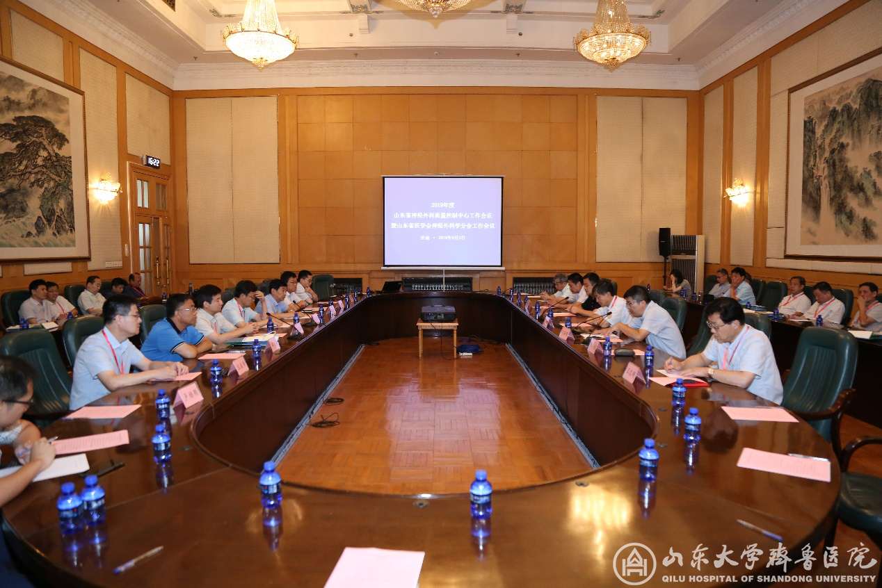 绿帽社承办2019山东省神经外科质控中心工作会议