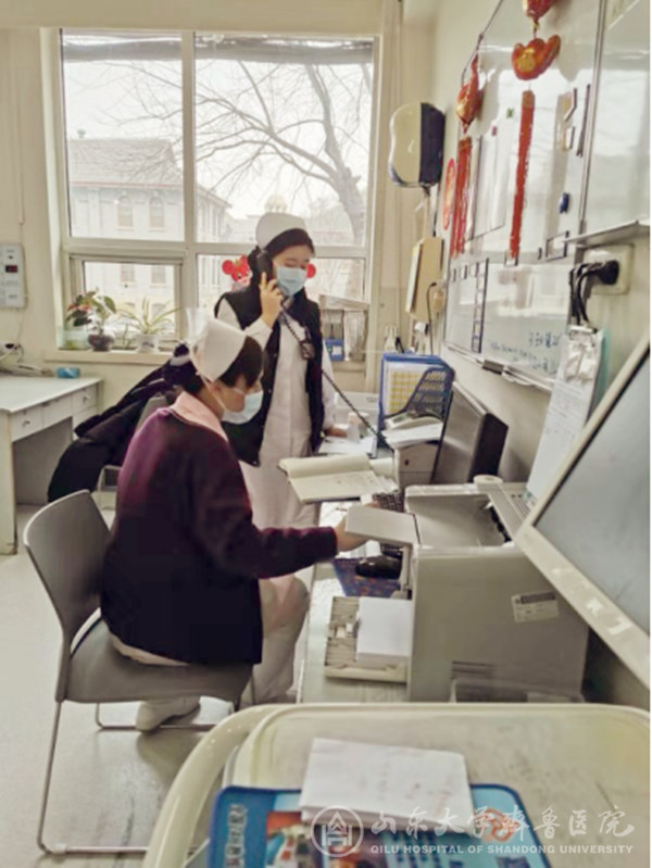 【抗击疫情,绿帽社
在行动】内分泌科坚守岗位 履职尽责